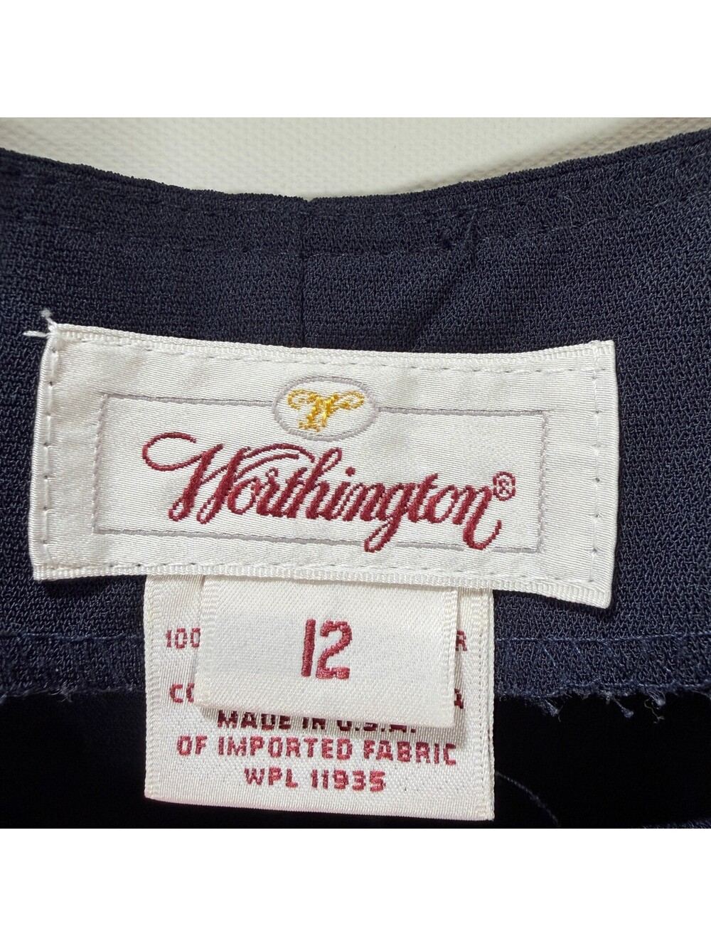 90s Worthington Sleeveless Jumper Dress Relaxed A-Line - 12 - Picture 2 of 7